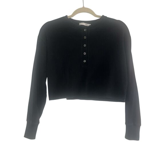 ✨Aritzia Wilfred Free Mavis Black Sz XS T-Shirt✨ - Picture 3 of 7